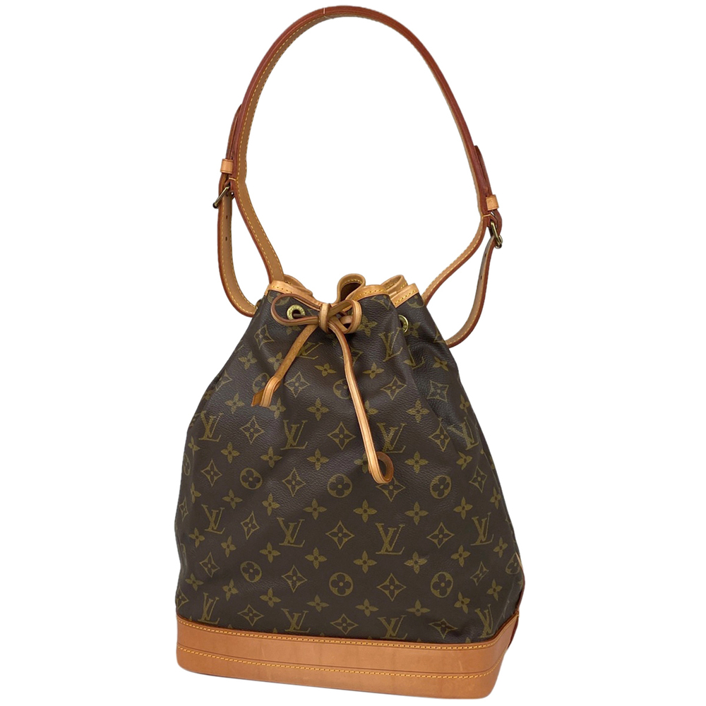 Louis Vuitton No Monogram Drawstring Shoulder Bag… - image 1